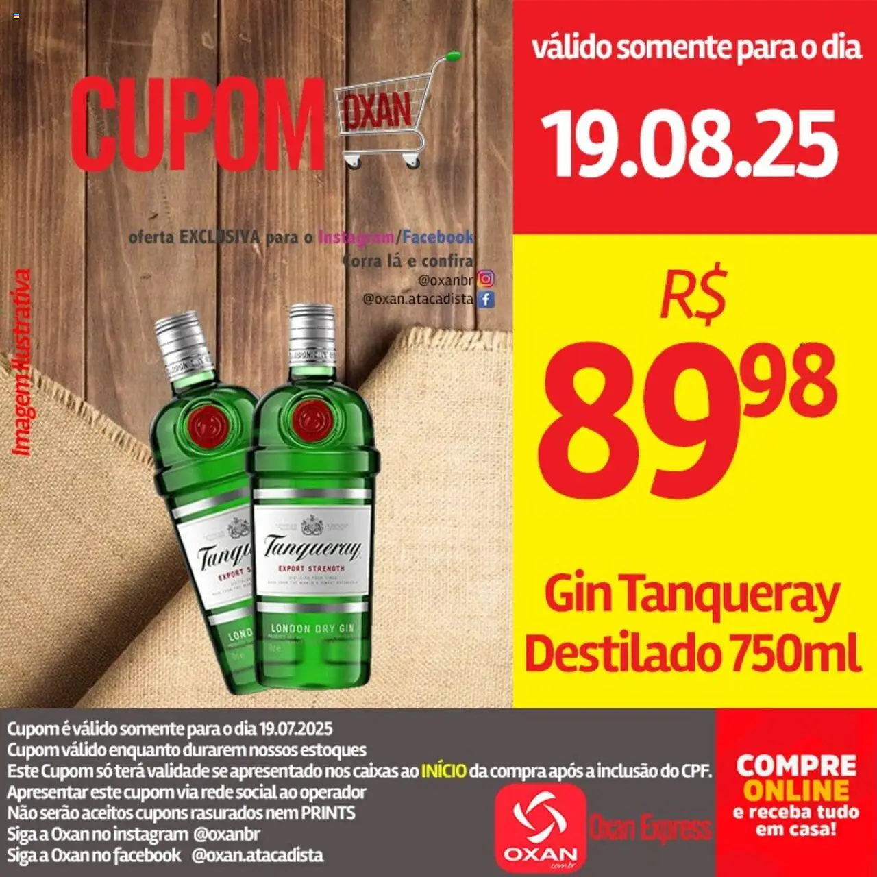 Oxan Atacadista folheto "Ofertas da semana" válido a partir de 19/08/2025 - número de página 1