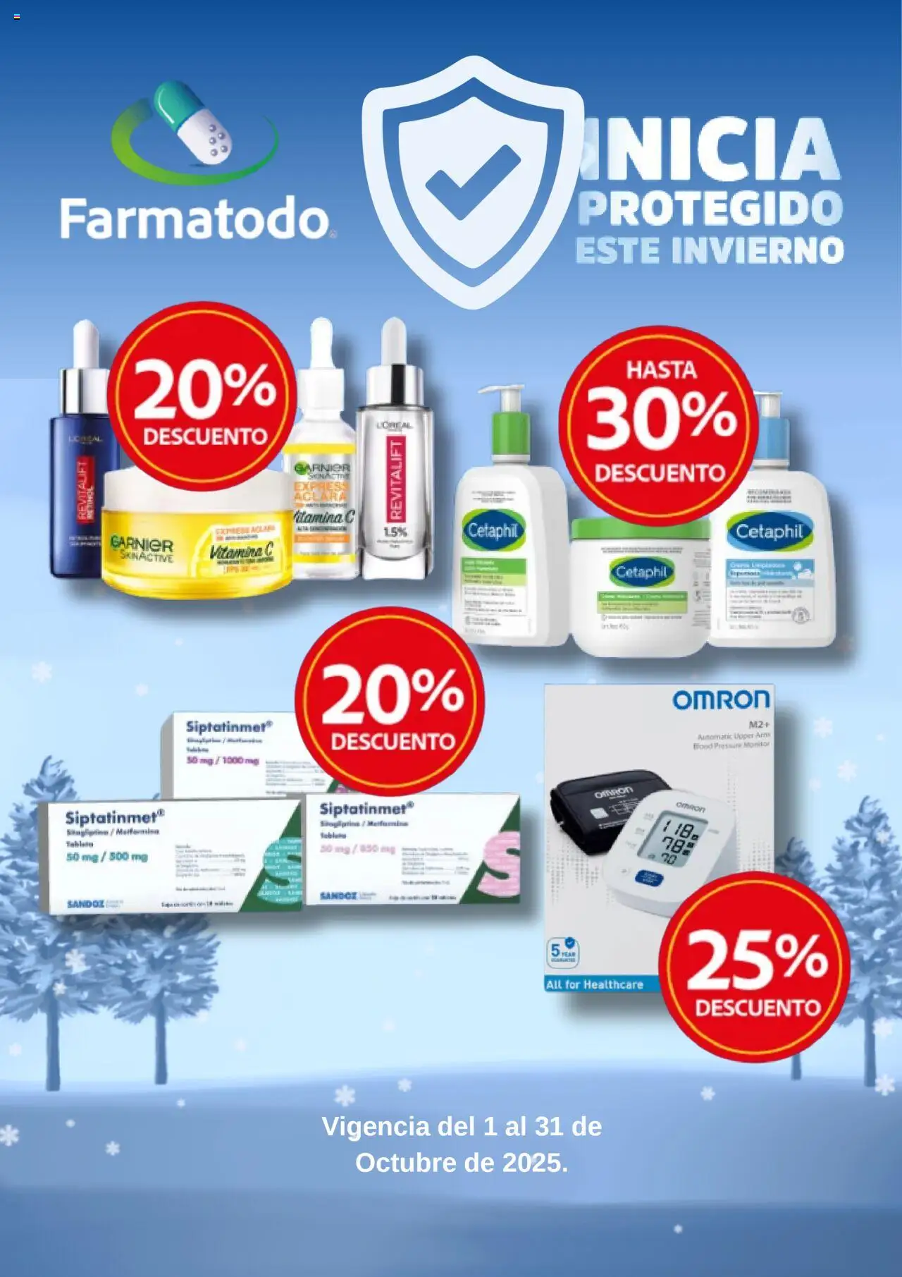 Catálogo Farmacias Unión y sus promociones válidas desde el 01/10/2025 - Número de página 1