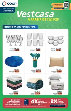 Pré-Visualização do folheto "Ofertas Vest Casa" da loja Coop válido a partir de 13/11/2025