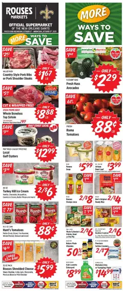 Ad Preview of Rouses Weekly Ad from 10/08/2025