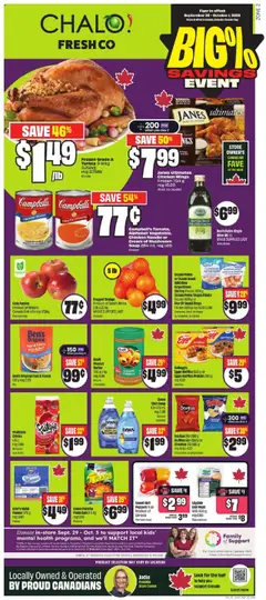 Preview of leaflet Weekly Flyer - ON from shop FreshCo is valid from Sep 25, 2025