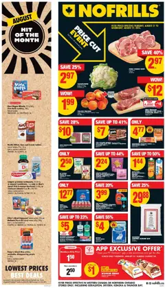 Preview of leaflet Weekly Flyer - AB from shop No Frills is valid from Aug 21, 2025
