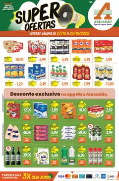 Pré-Visualização do folheto "Ofertas - MA" da loja Atacadão válido a partir de 27/10/2025