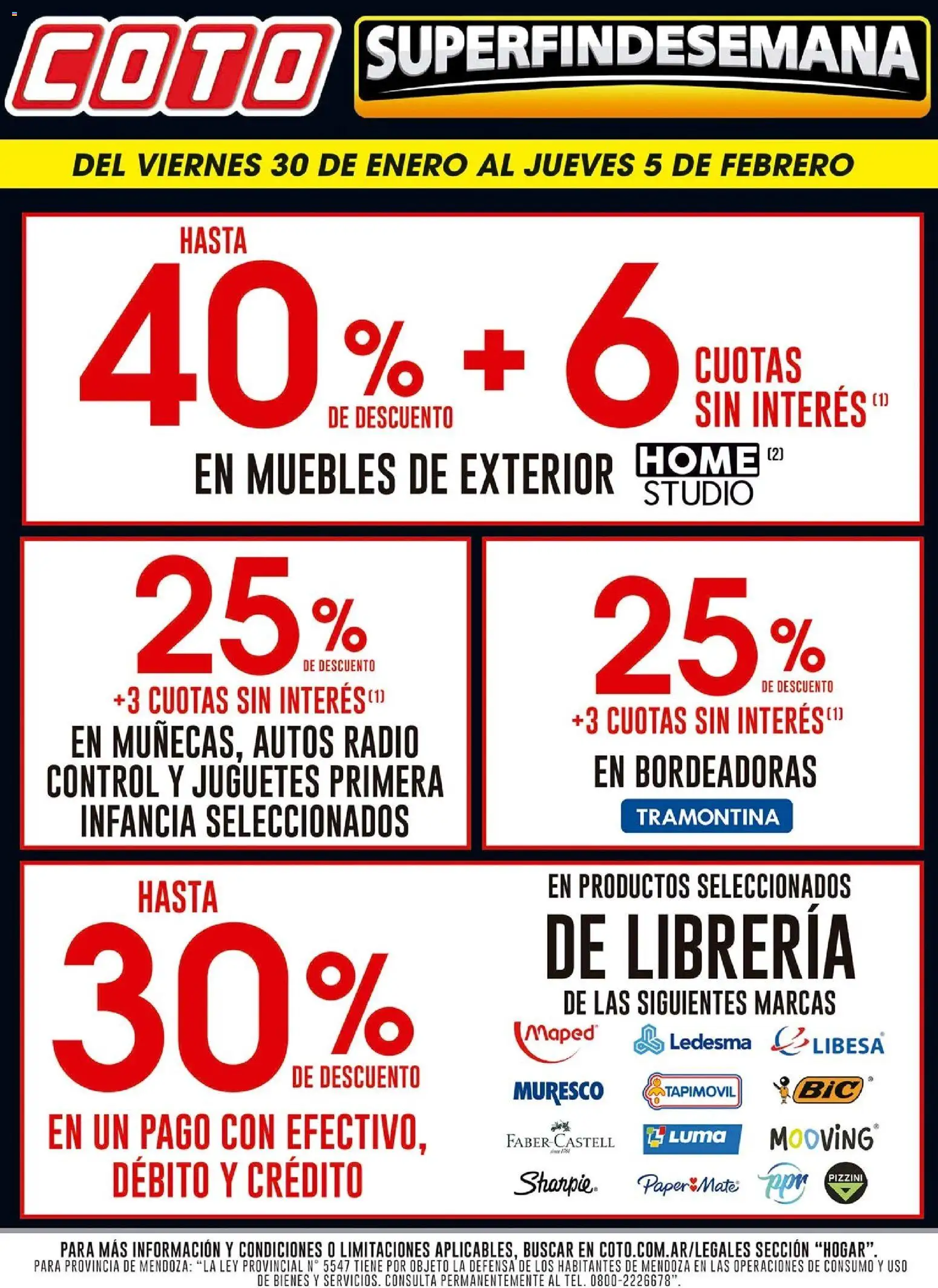 Vista previa del folleto de la tienda Coto válido desde el 30/01/2026 