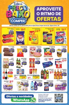 Pré-Visualização do folheto "Ofertas da semana" da loja Comper válido a partir de 16/02/2026
