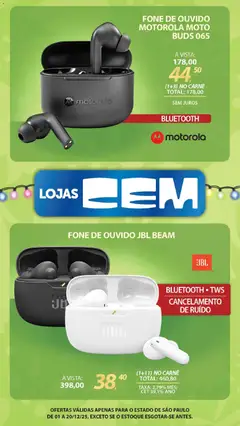 Pré-Visualização do folheto "Ofertas atuais" da loja Lojas Cem válido a partir de 01/12/2025 | Página: 53