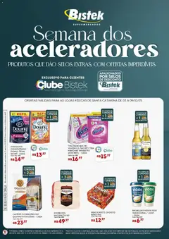 Pré-Visualização do folheto "Ofertas Semana do Acelerador" da loja Bistek Supermercados válido a partir de 03/12/2025