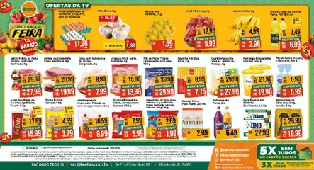 Pré-Visualização do folheto "Ofertas do Dia" da loja Bretas válido a partir de 21/10/2025