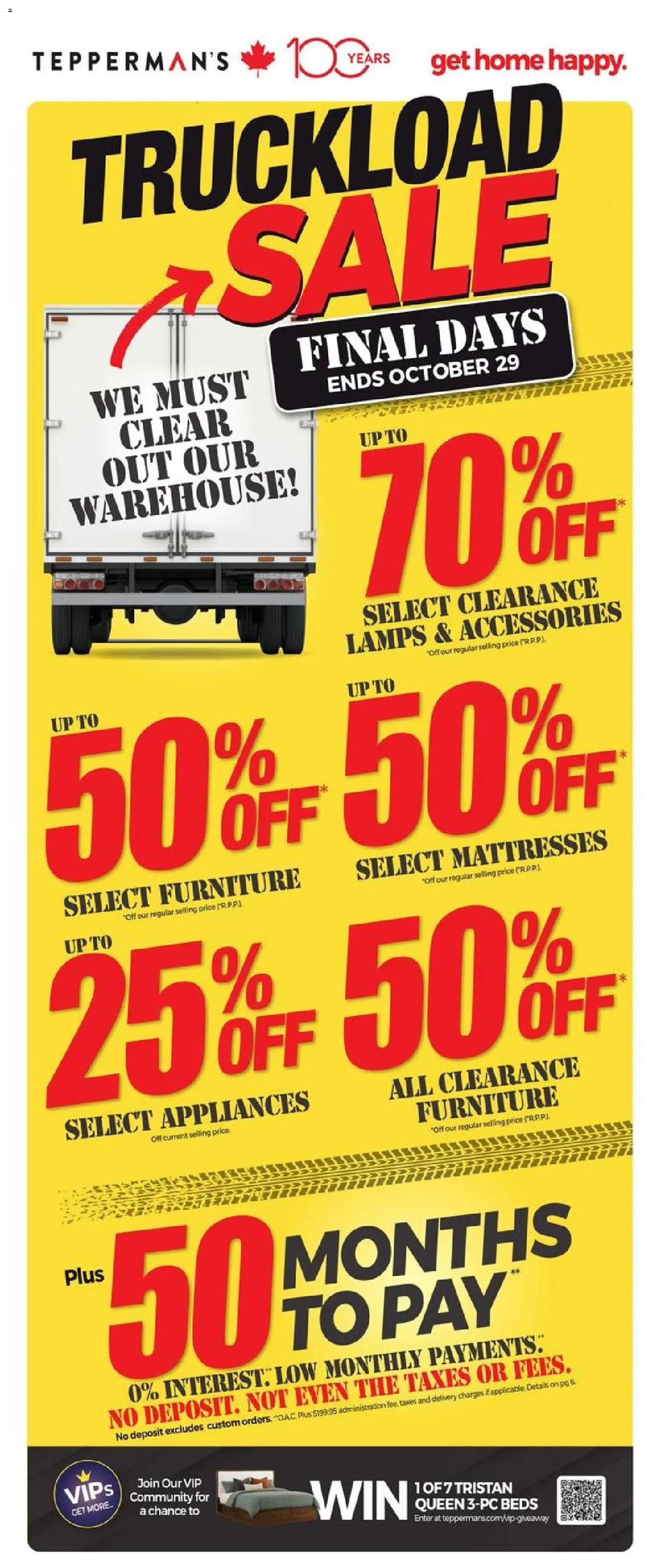 Tepperman's flyer valid from Oct 23, 2025 - page number 1