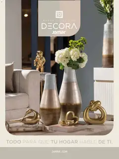  Vista previa del prospecto Catalogo de decoración del almacen Muebles jamar válida del 07/01/2026 al 