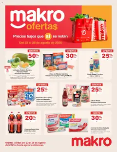  Vista previa del prospecto Catálogo del almacen Makro válida del 22/08/2025 al 28/08/2025