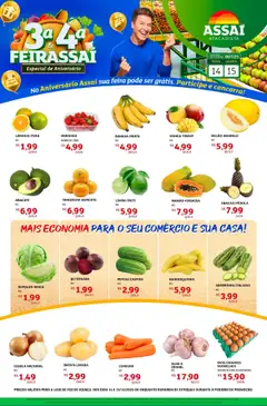 Pré-Visualização do folheto "Encarte - PR" da loja Assaí Atacadista válido a partir de 14/10/2025