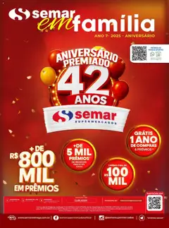 Pré-Visualização do folheto "Ofertas do Mês" da loja Semar Supermercado válido a partir de 27/09/2025