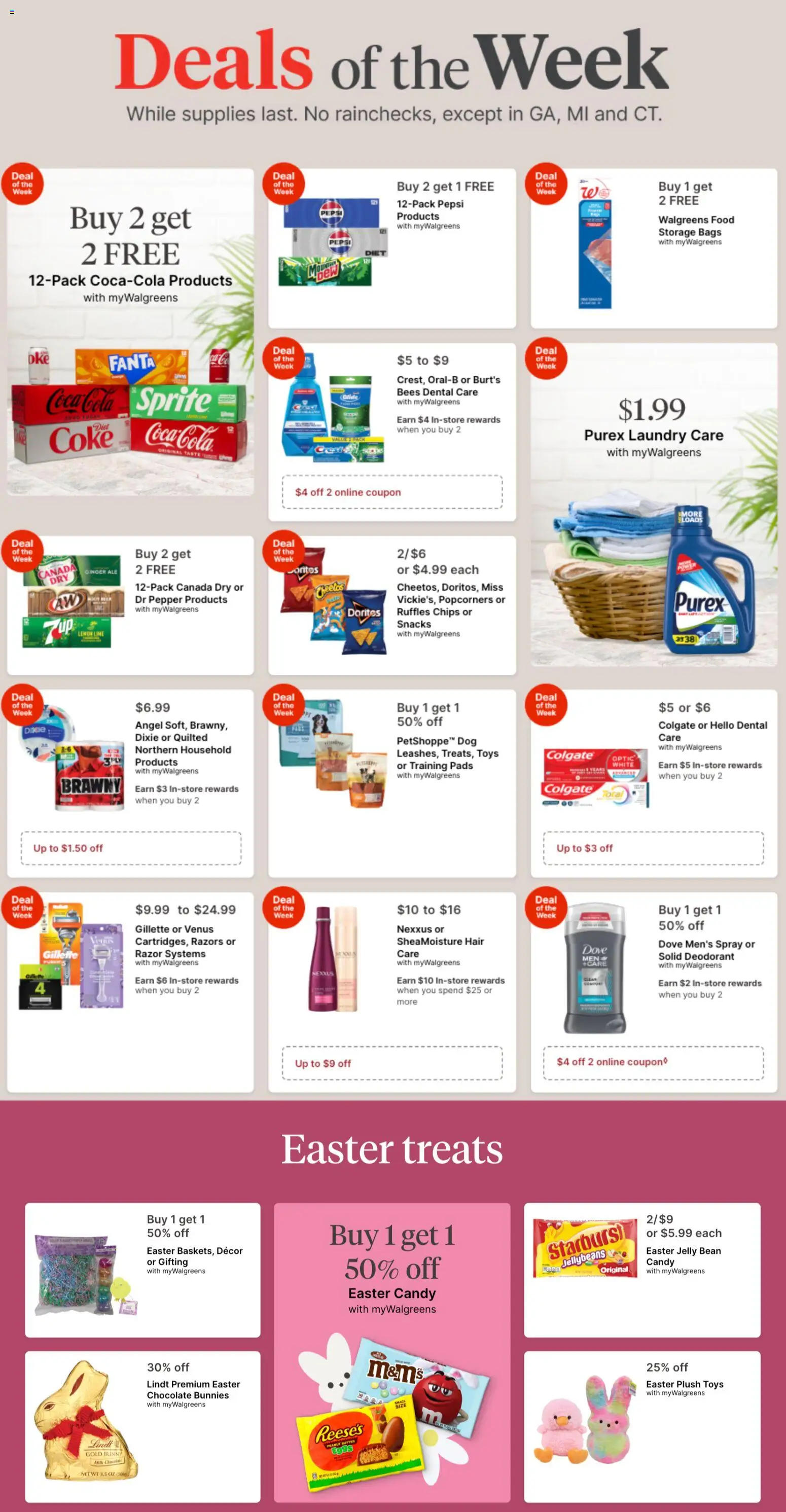 Ad Preview of Walgreens Walgreens Weekly Ad from 03/22/2026