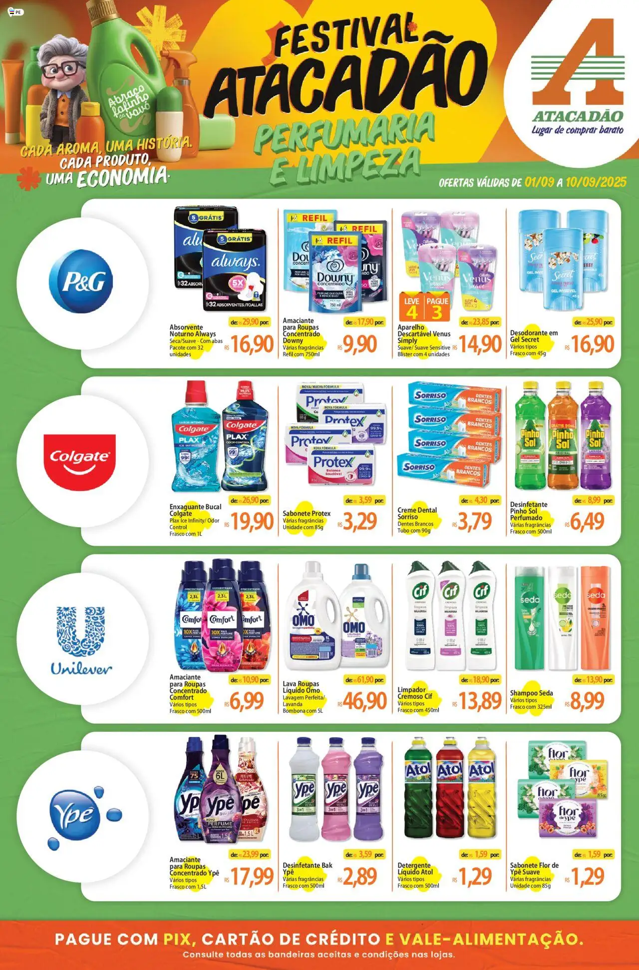 Atacadão folheto "Ofertas - PE" válido a partir de 01/09/2025 - número de página 1