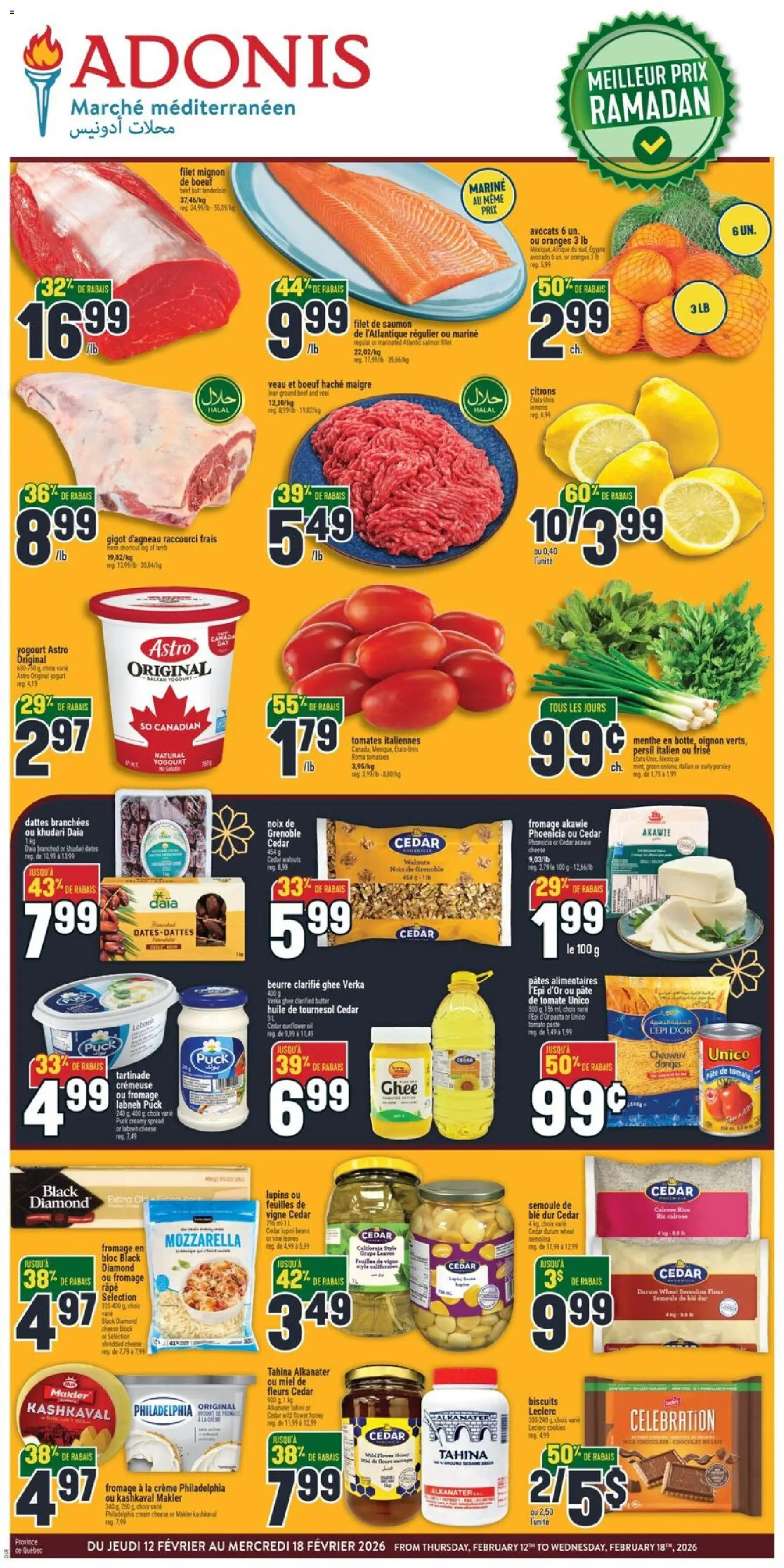 Preview of leaflet Circulaire from shop Adonis is valid from Feb 12, 2026