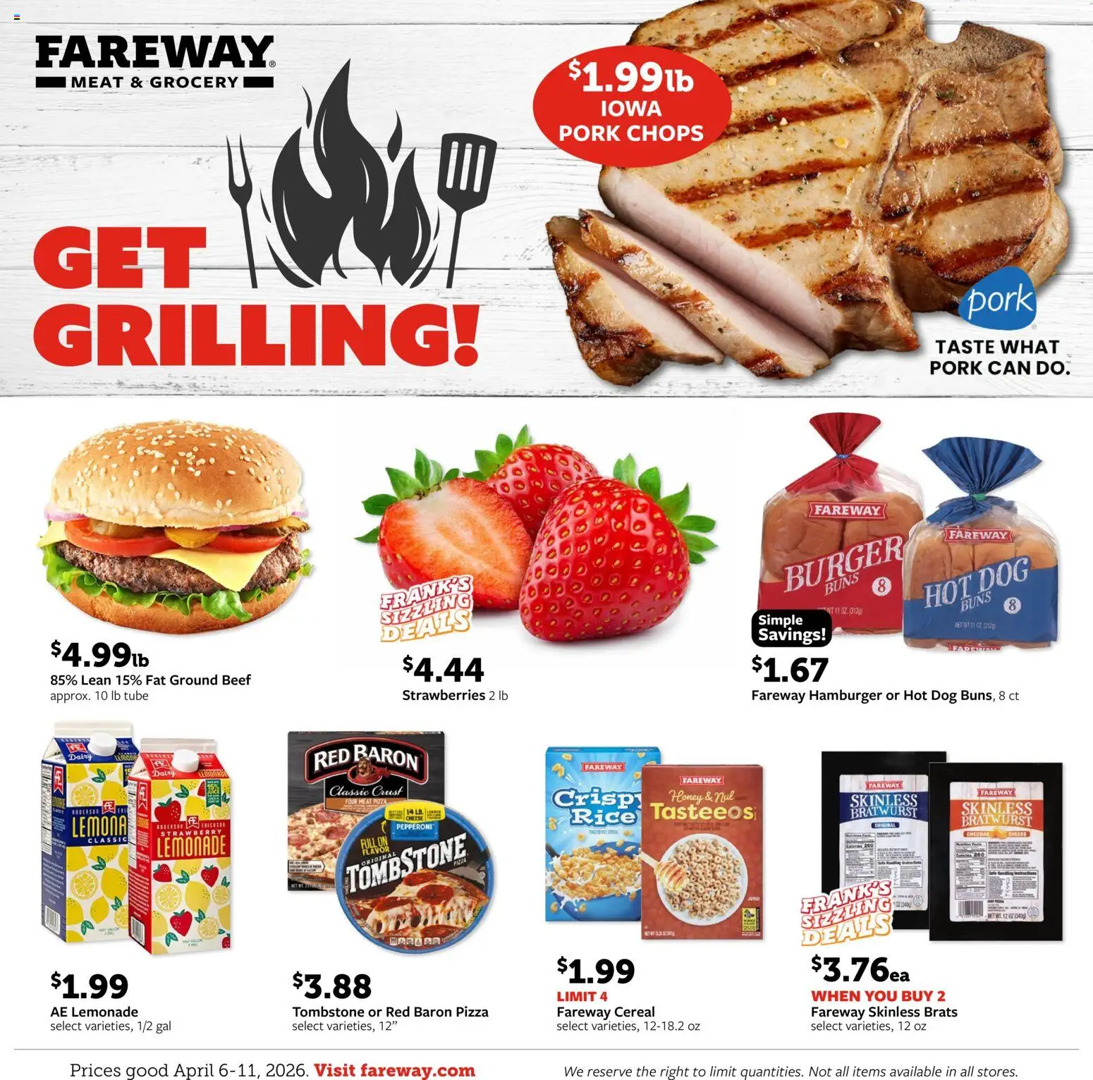 Ad Preview of Fareway Fareway Weekly Ad from 04/06/2026
