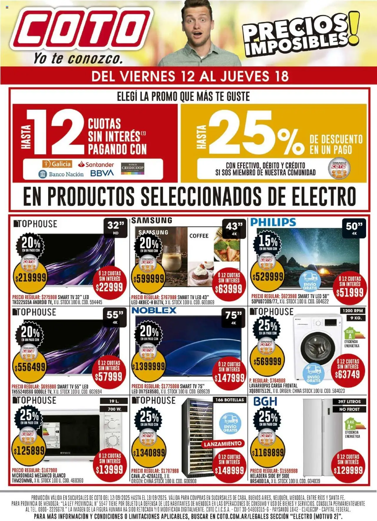 Coto Electro B del 12/09/2025 >> Catálogo