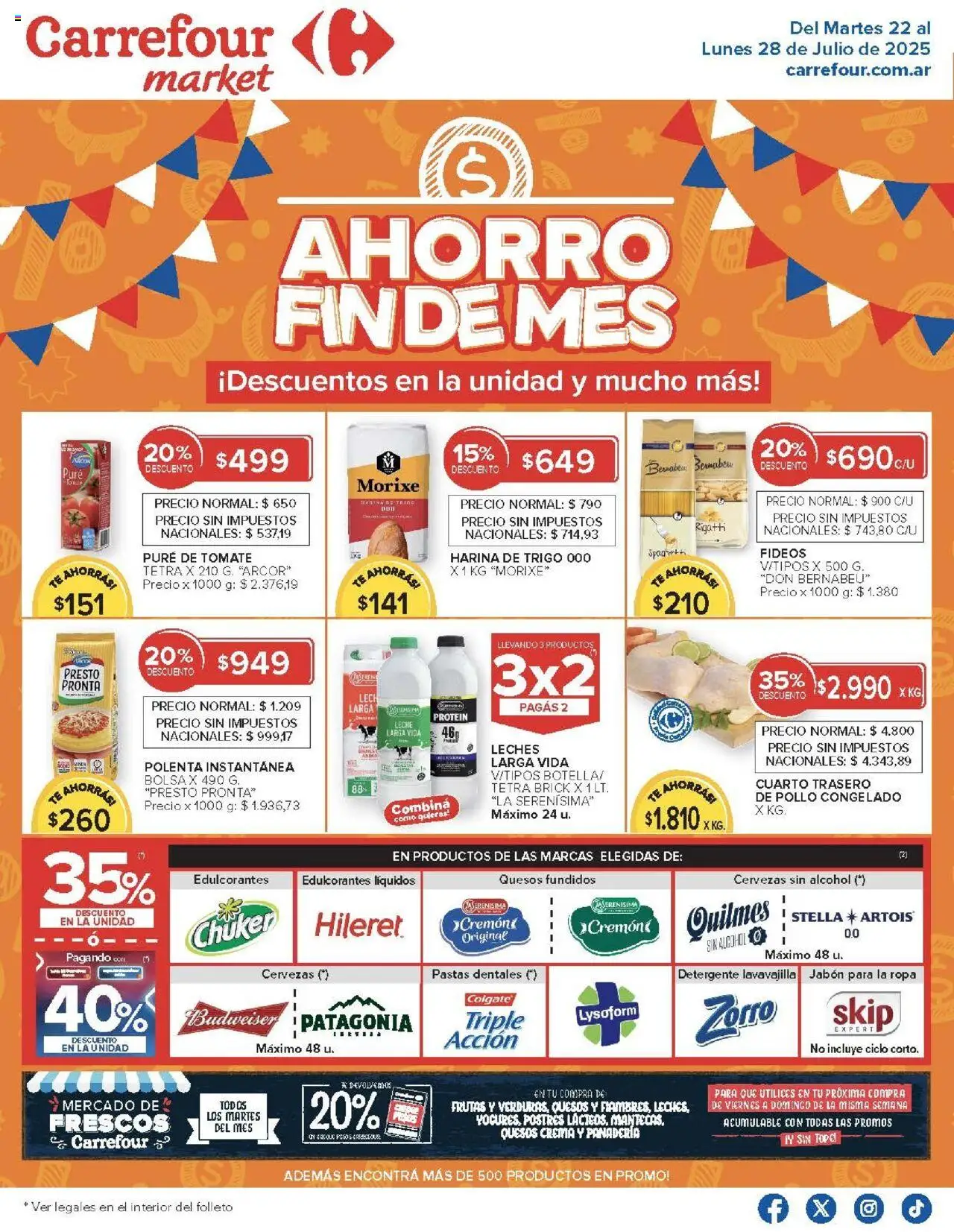 Carrefour Market Catálogo - Córdoba del 22/07/2025 Online