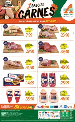 Pré-Visualização do folheto "Ofertas - DF" da loja Atacadão válido a partir de 01/11/2025