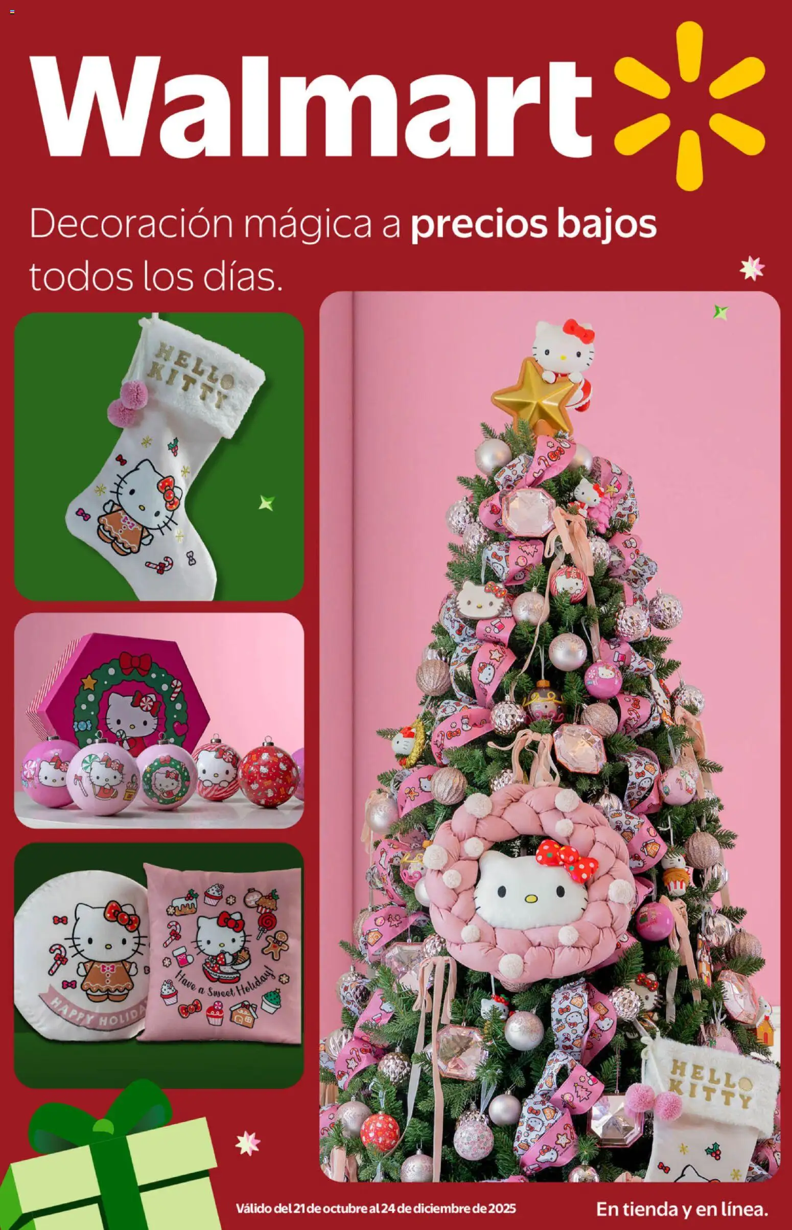 Vista previa las ofertas de la tienda Walmart - Catálogo Navidad desde el 21/10/2025 - Decoración