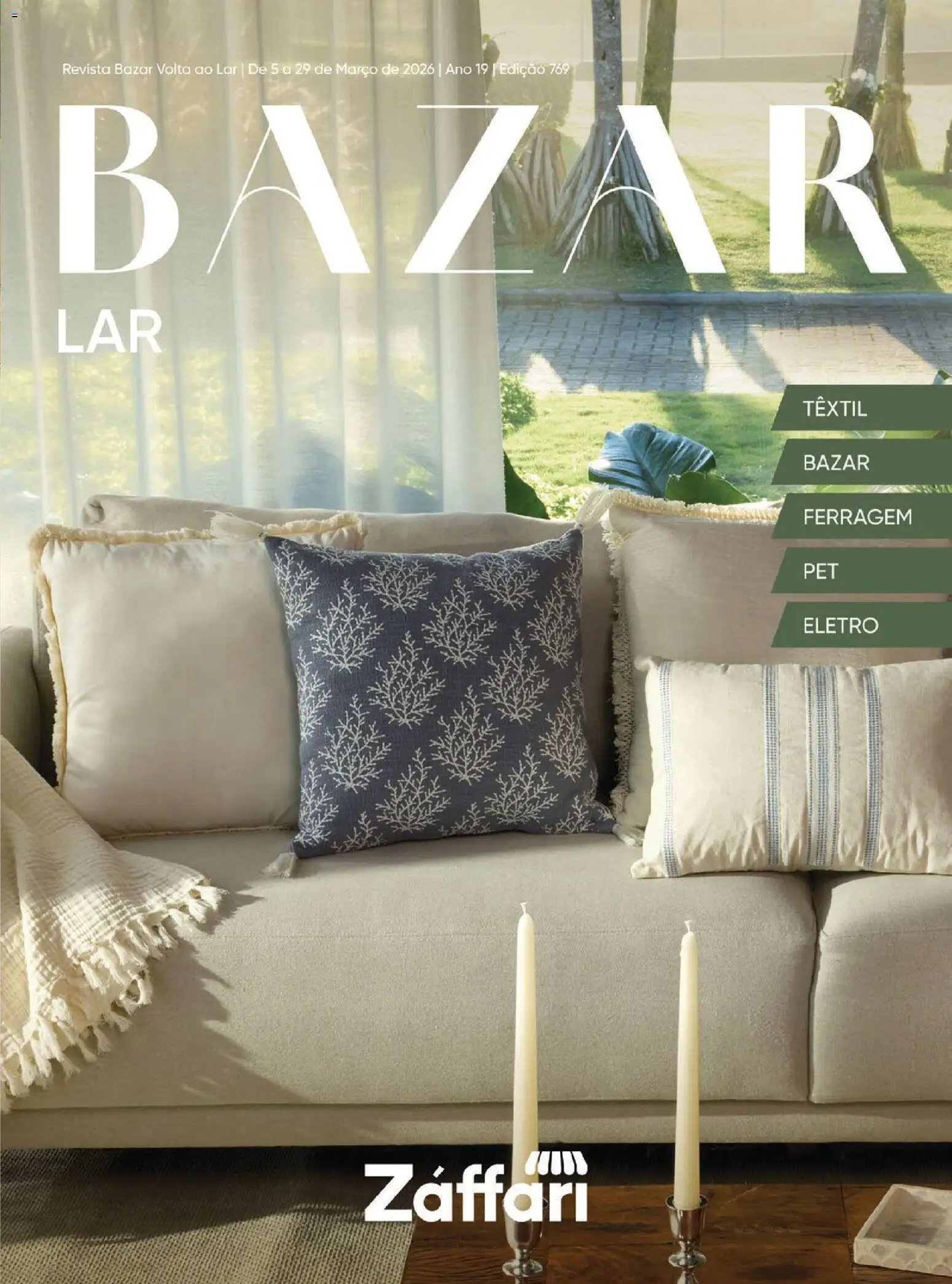 Pré-Visualização do folheto "Zaffari ofertas Bazar Volta ao Lar - SP" da loja Zaffari válido a partir de 05/03/2026