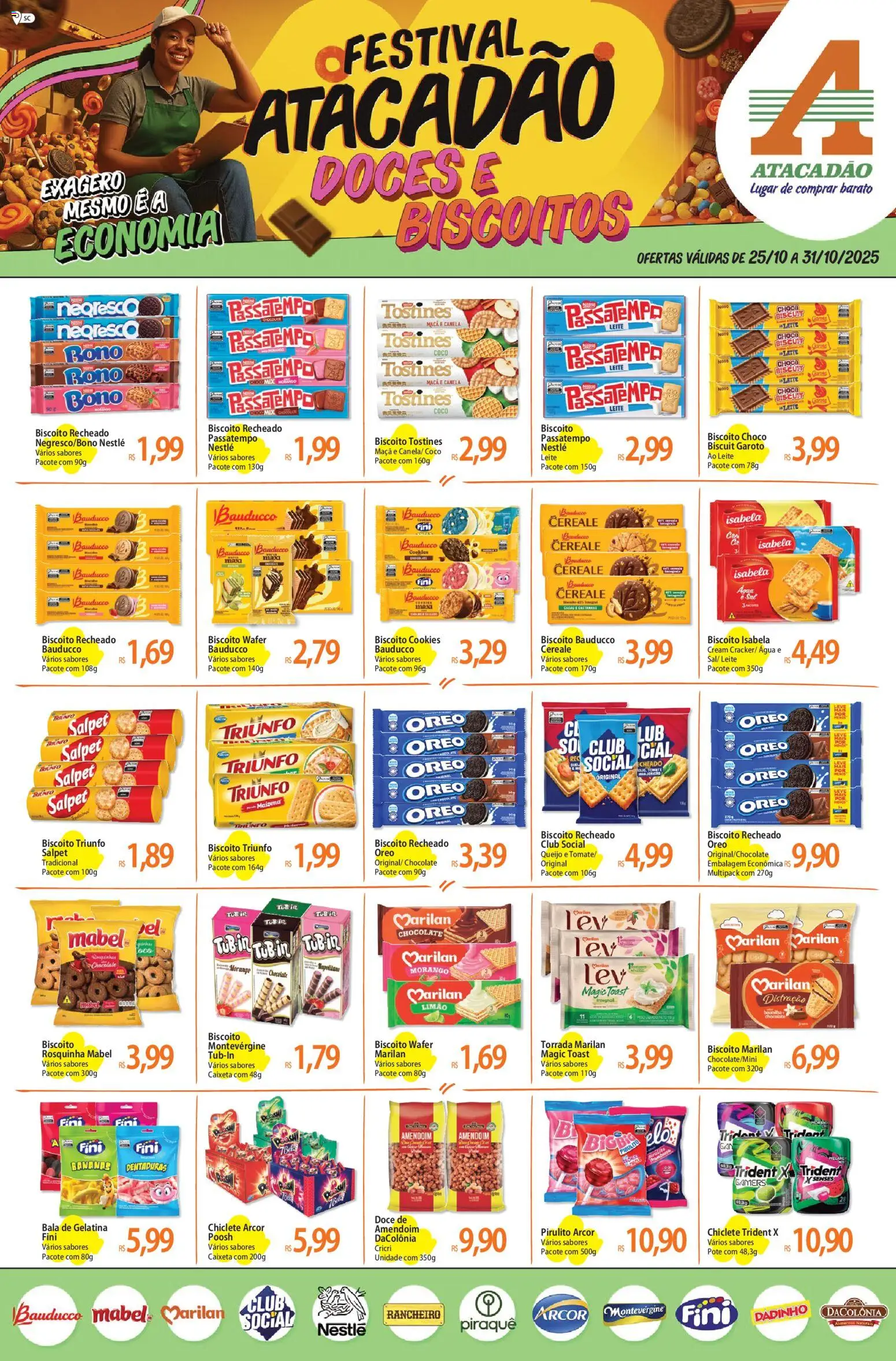 Atacadão folheto "Ofertas - SC" válido a partir de 25/10/2025 - número de página 1