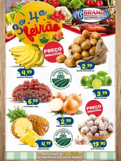 Pré-Visualização do folheto "Ofertas Feirão" da loja Bramil Supermercados válido a partir de 07/10/2025