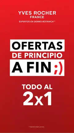 Vista previa las ofertas de la tienda Yves Rocher - Buen Fin desde el 28/10/2025 