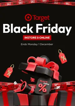 Preview of catalogue Black Friday from shop Target valid 26/11/2025