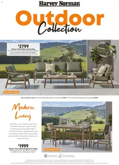 Preview of catalogue Outdoor Collection from shop Harvey Norman valid 31/10/2025