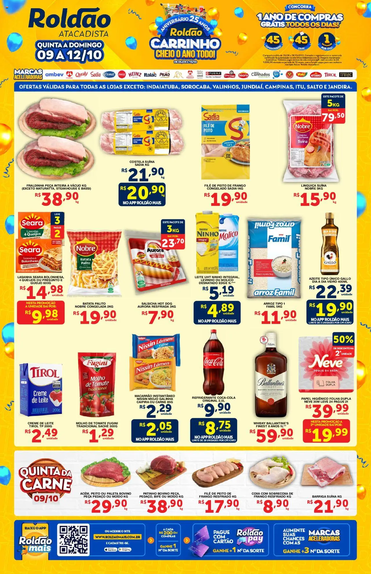 Roldão folheto "Ofertas Fim de Semana" válido a partir de 09/10/2025 - número de página 1