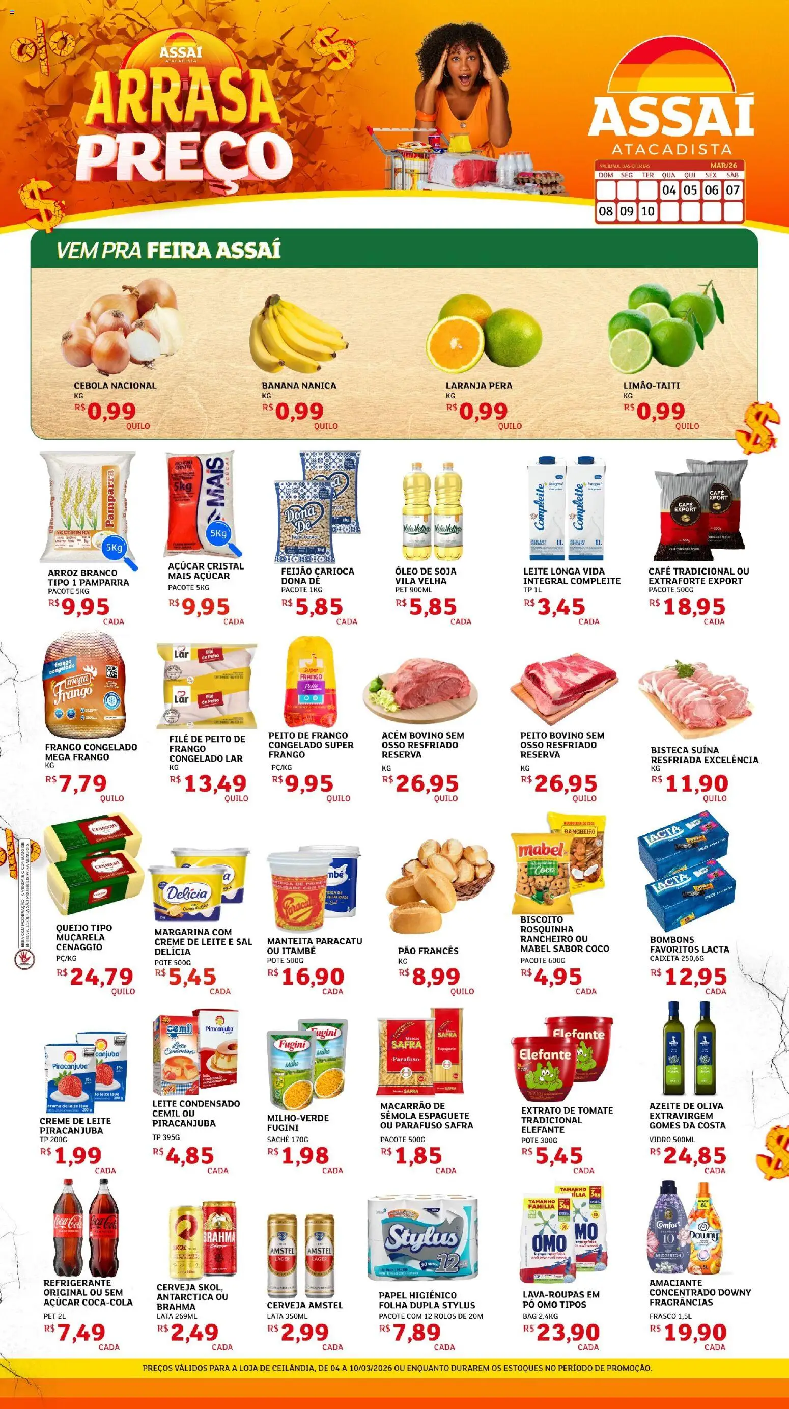 Pré-Visualização do folheto "Assaí Atacadista ofertas - DF" da loja Assaí Atacadista válido a partir de 05/03/2026