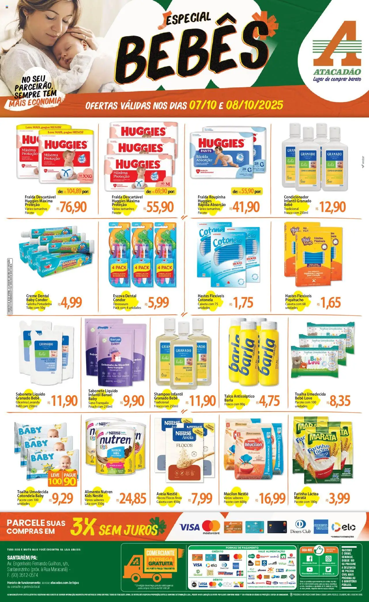 Atacadão folheto "Ofertas - PA" válido a partir de 07/10/2025 - número de página 1