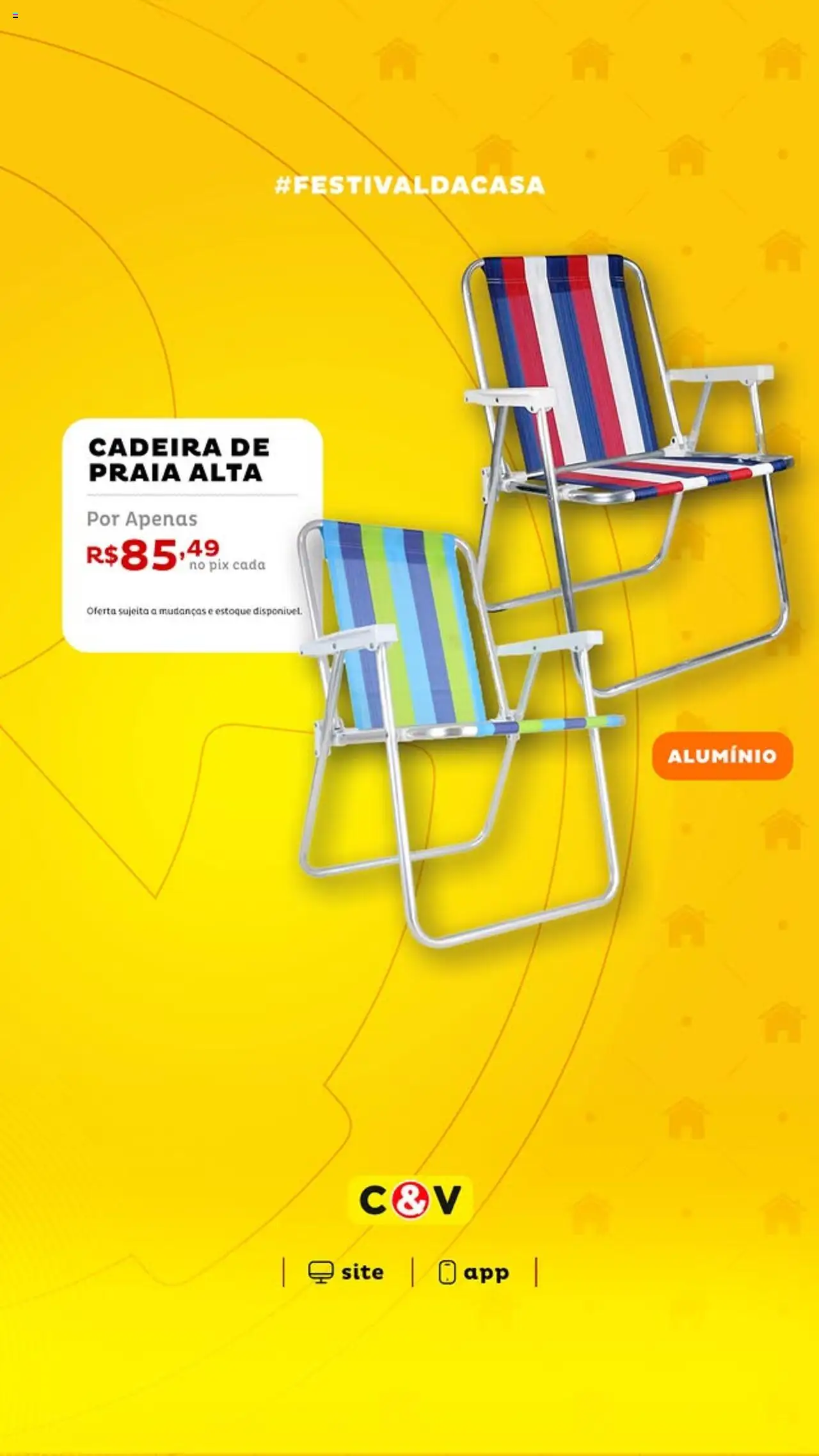 Casa e Video folheto "Promoções" válido a partir de 28/08/2025 - número de página 1 - Cadeira, Cadeira de praia