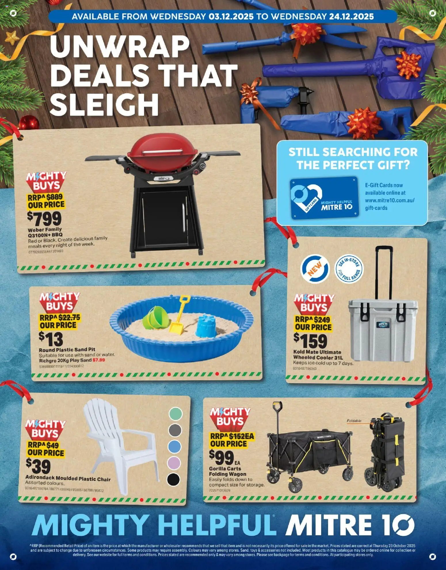 Preview of catalogue Catalogue from shop Mitre 10 valid 03/12/2025