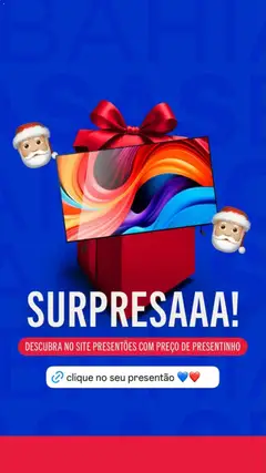 Pré-Visualização do folheto "Promoções" da loja Casas Bahia válido a partir de 04/12/2025