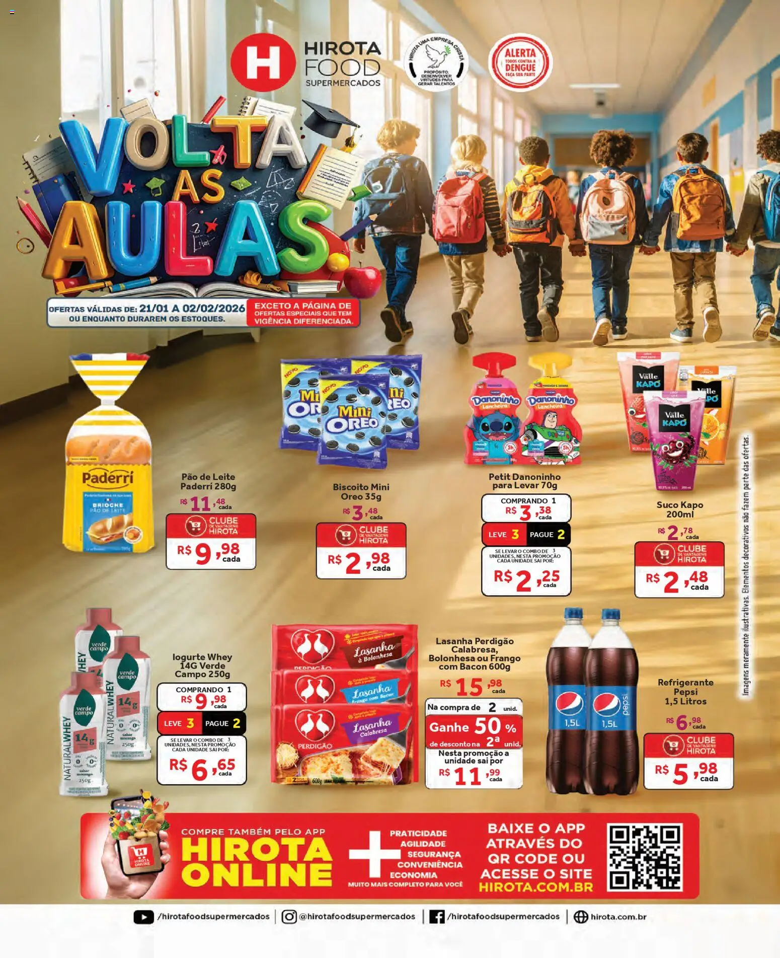 Pré-Visualização do folheto "Ofertas da semana" da loja Hirota Food válido a partir de 21/01/2026