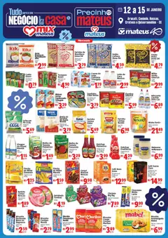 Pré-Visualização do folheto "Ofertas da semana" da loja Mateus válido a partir de 12/01/2026