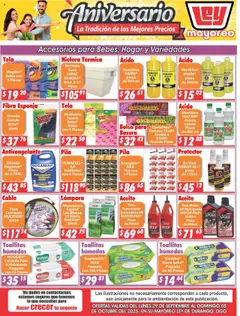 Vista previa las ofertas de la tienda Casa Ley - Folleto Mayoreo desde el 29/09/2025 