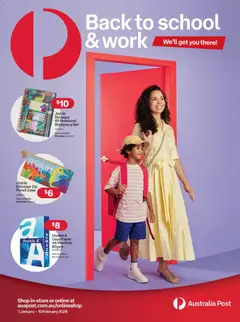 Preview of catalogue Catalogue from shop Australia Post valid 07/01/2026
