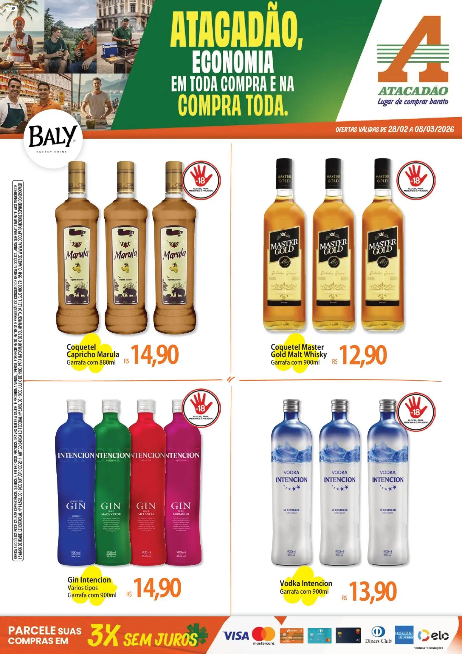 Pré-Visualização do folheto "Atacadão ofertas - SP" da loja Atacadão válido a partir de 28/02/2026