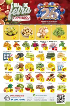 Pré-Visualização do folheto "Ofertas da semana" da loja Cercadão válido a partir de 22/10/2025