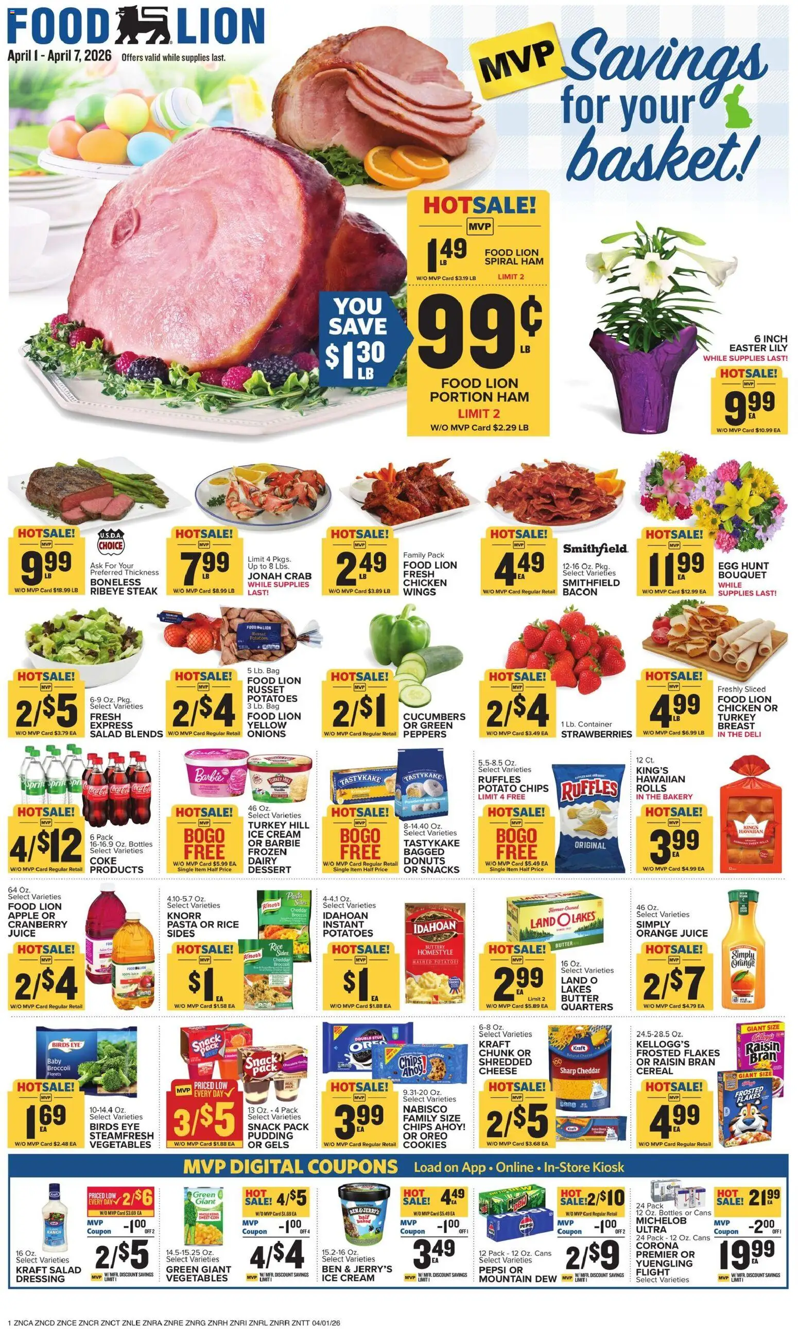 Ad Preview of Food Lion Food Lion Weekly Ad from 04/01/2026