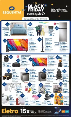 Pré-Visualização do folheto "Black Friday" da loja Sam's Club válido a partir de 13/11/2025 | Página: 1