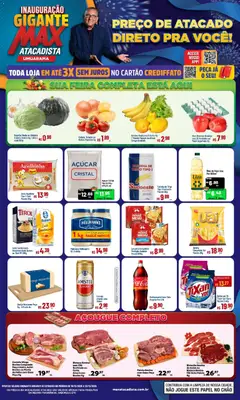 Pré-Visualização do folheto "Ofertas Inauguracao" da loja Max Atacadista válido a partir de 18/12/2025
