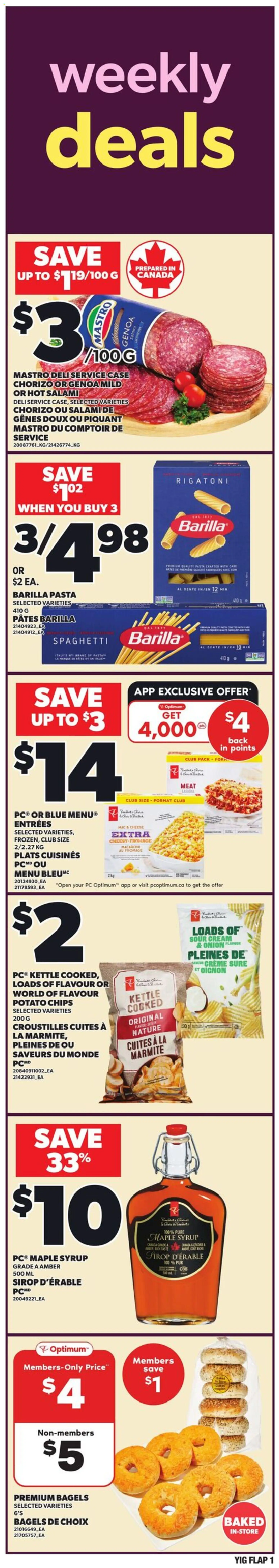 Preview of leaflet Independent Grocer weekly flyer / circulaire from shop Independent Grocer is valid from Mar 05, 2026