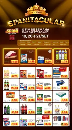 Pré-Visualização do folheto "Ofertas da semana" da loja Spani Atacadista válido a partir de 19/09/2025