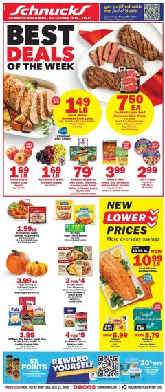 Ad Preview of Schnucks Weekly Ad from 10/15/2025