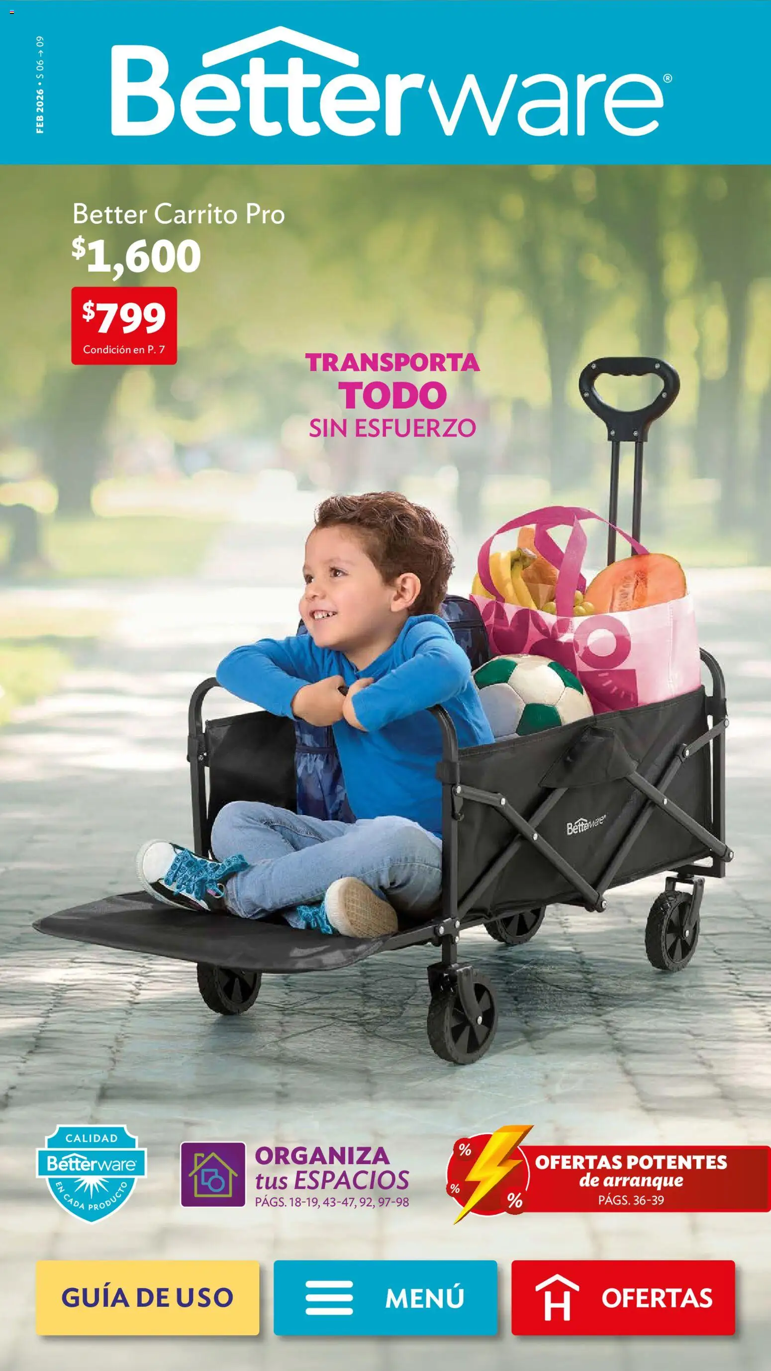 Vista previa las ofertas de la tienda Betterware - Campaña 2 2026 desde el 02/02/2026 